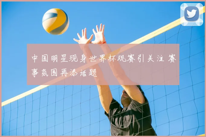 中国明星现身世界杯观赛引关注 赛事氛围再添话题